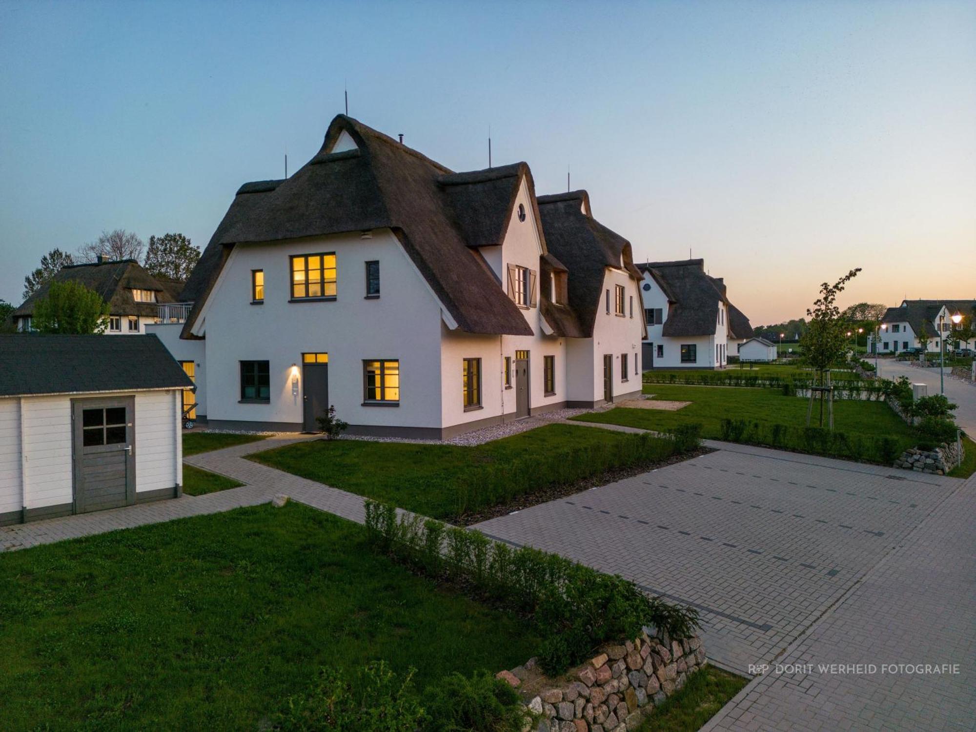 Vila Inseldomizil Stolpe - Urlaub Unter Reet Auf Usedom Stolpe auf Usedom Exteriér fotografie