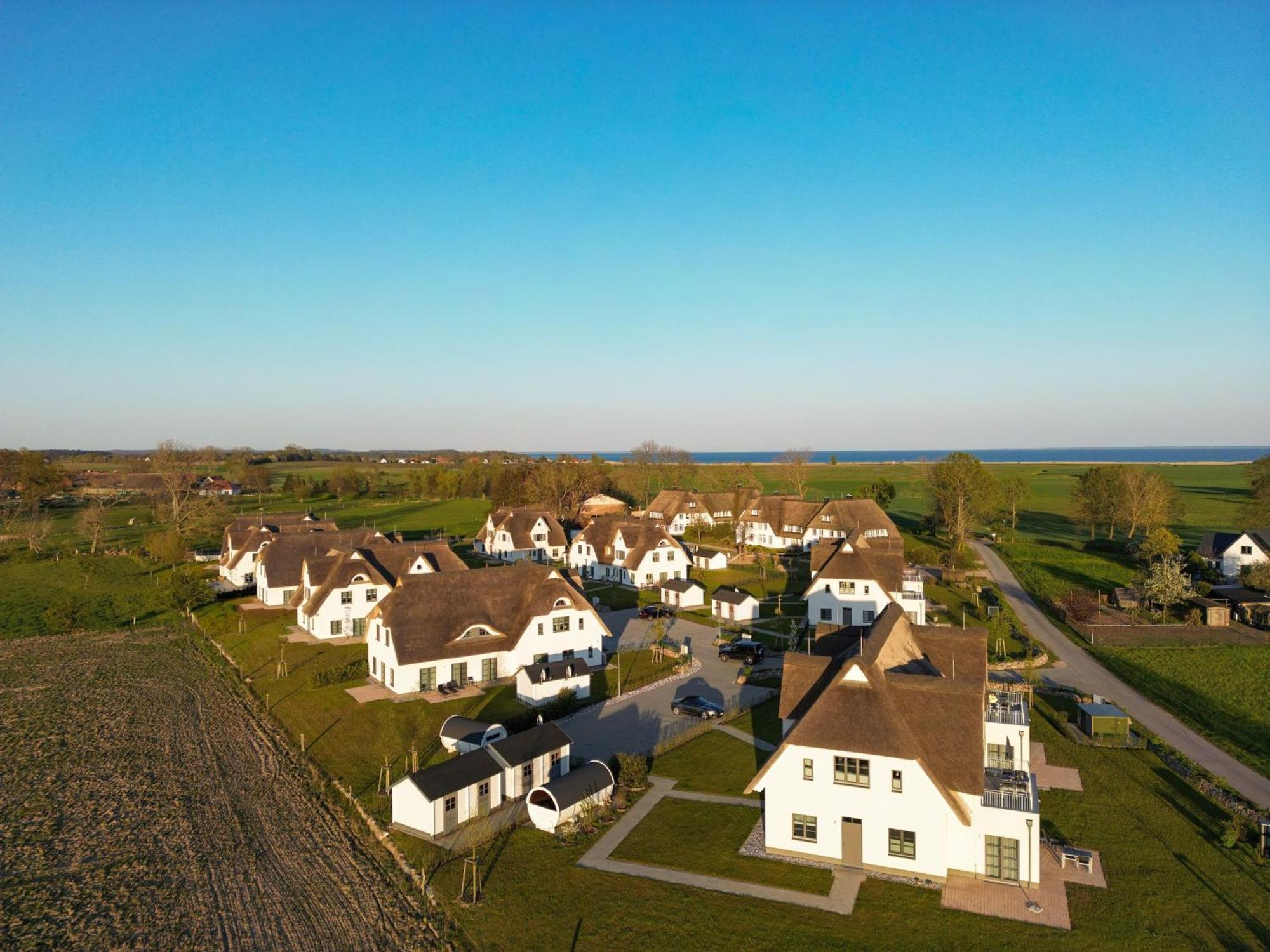 Vila Inseldomizil Stolpe - Urlaub Unter Reet Auf Usedom Stolpe auf Usedom Exteriér fotografie