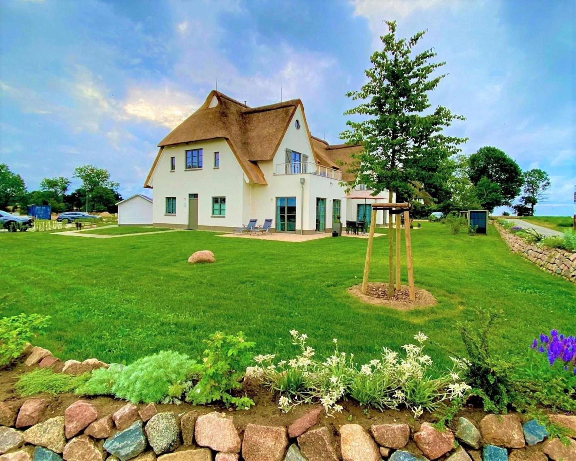 Vila Inseldomizil Stolpe - Urlaub Unter Reet Auf Usedom Stolpe auf Usedom Exteriér fotografie