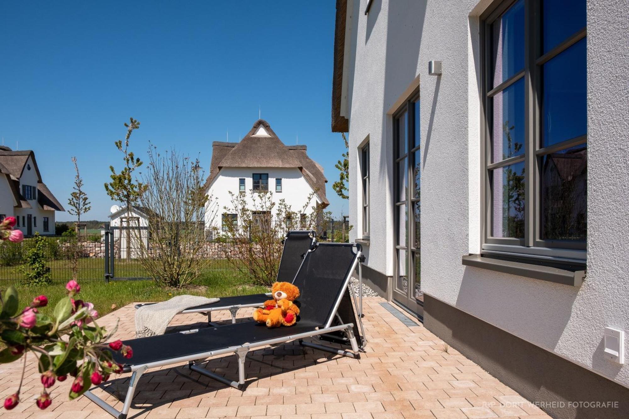 Vila Inseldomizil Stolpe - Urlaub Unter Reet Auf Usedom Stolpe auf Usedom Exteriér fotografie