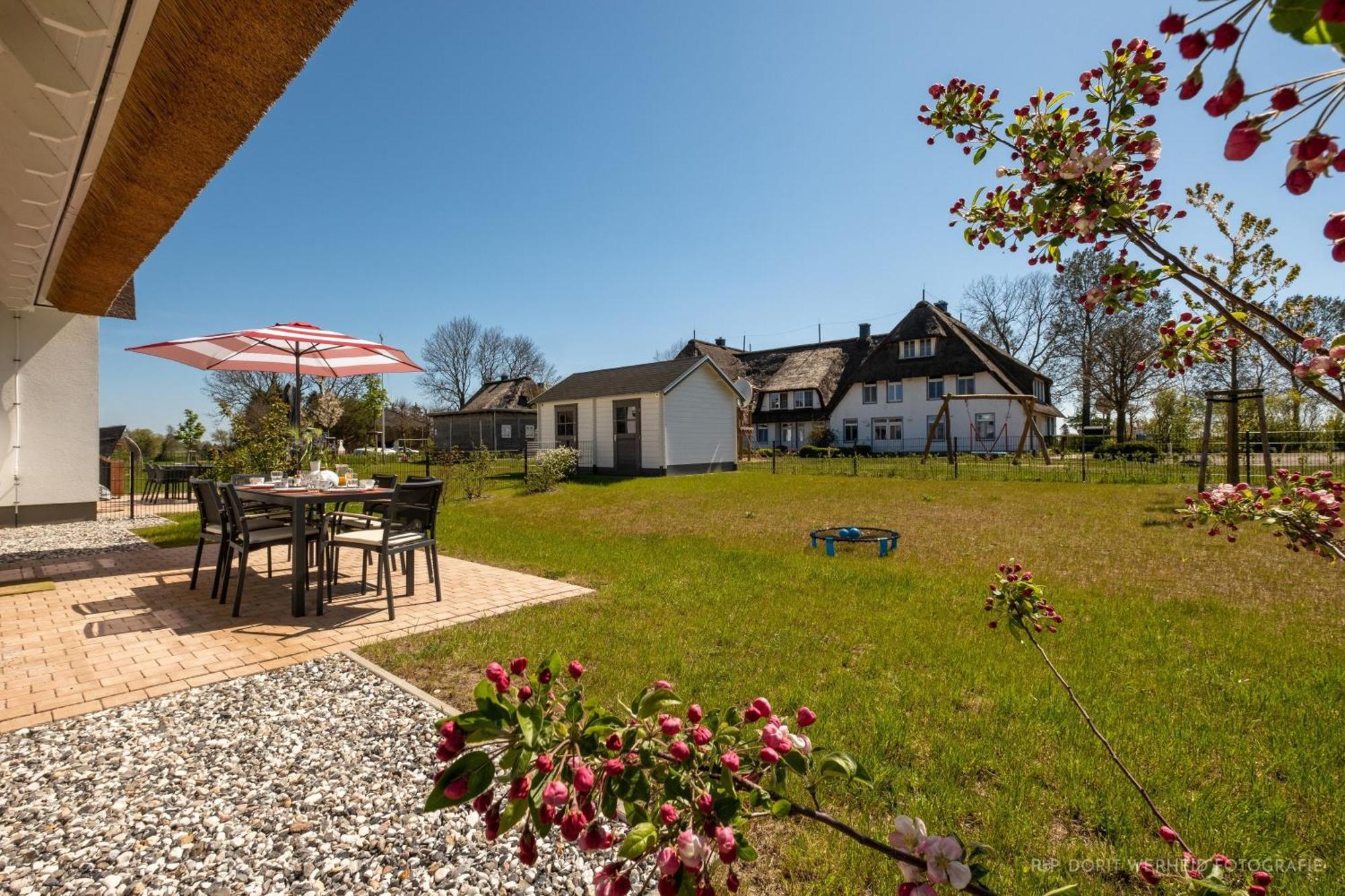 Vila Inseldomizil Stolpe - Urlaub Unter Reet Auf Usedom Stolpe auf Usedom Exteriér fotografie