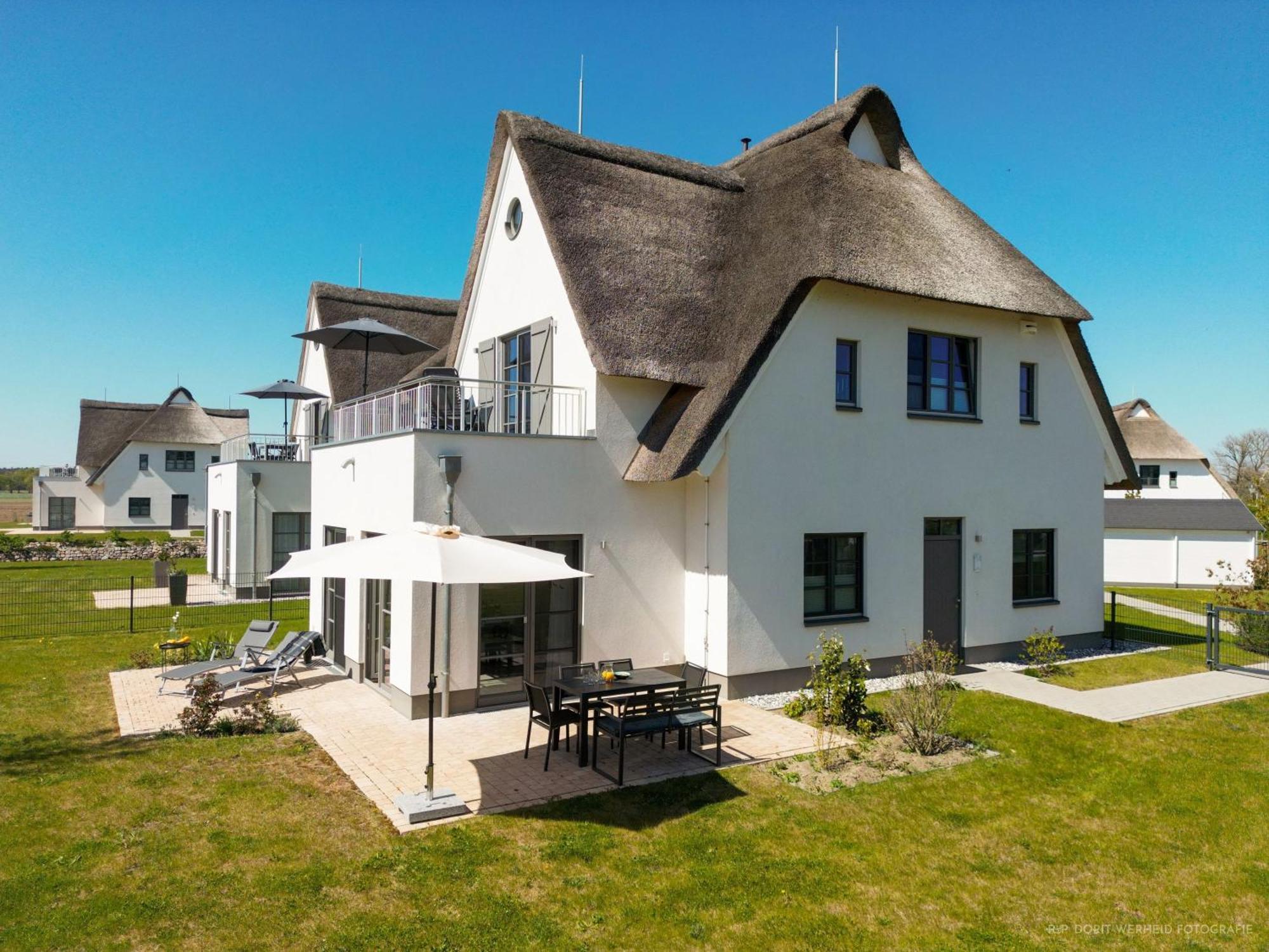 Vila Inseldomizil Stolpe - Urlaub Unter Reet Auf Usedom Stolpe auf Usedom Exteriér fotografie