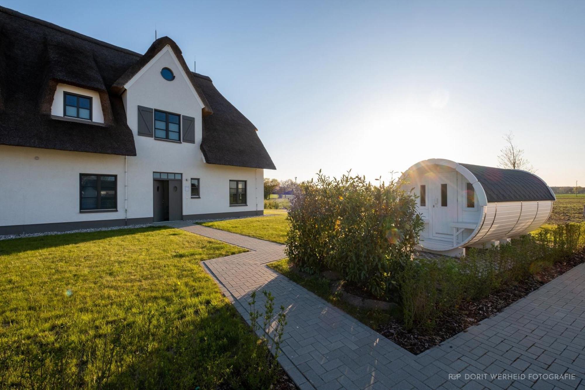Vila Inseldomizil Stolpe - Urlaub Unter Reet Auf Usedom Stolpe auf Usedom Exteriér fotografie
