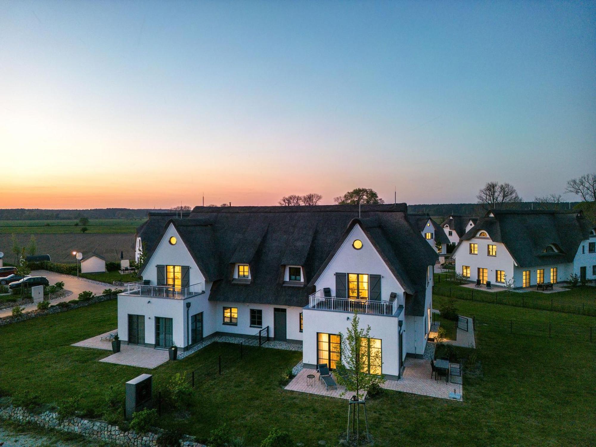 Vila Inseldomizil Stolpe - Urlaub Unter Reet Auf Usedom Stolpe auf Usedom Exteriér fotografie