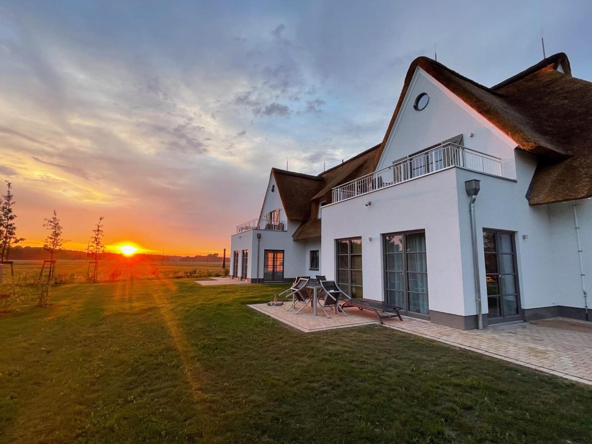 Vila Inseldomizil Stolpe - Urlaub Unter Reet Auf Usedom Stolpe auf Usedom Exteriér fotografie