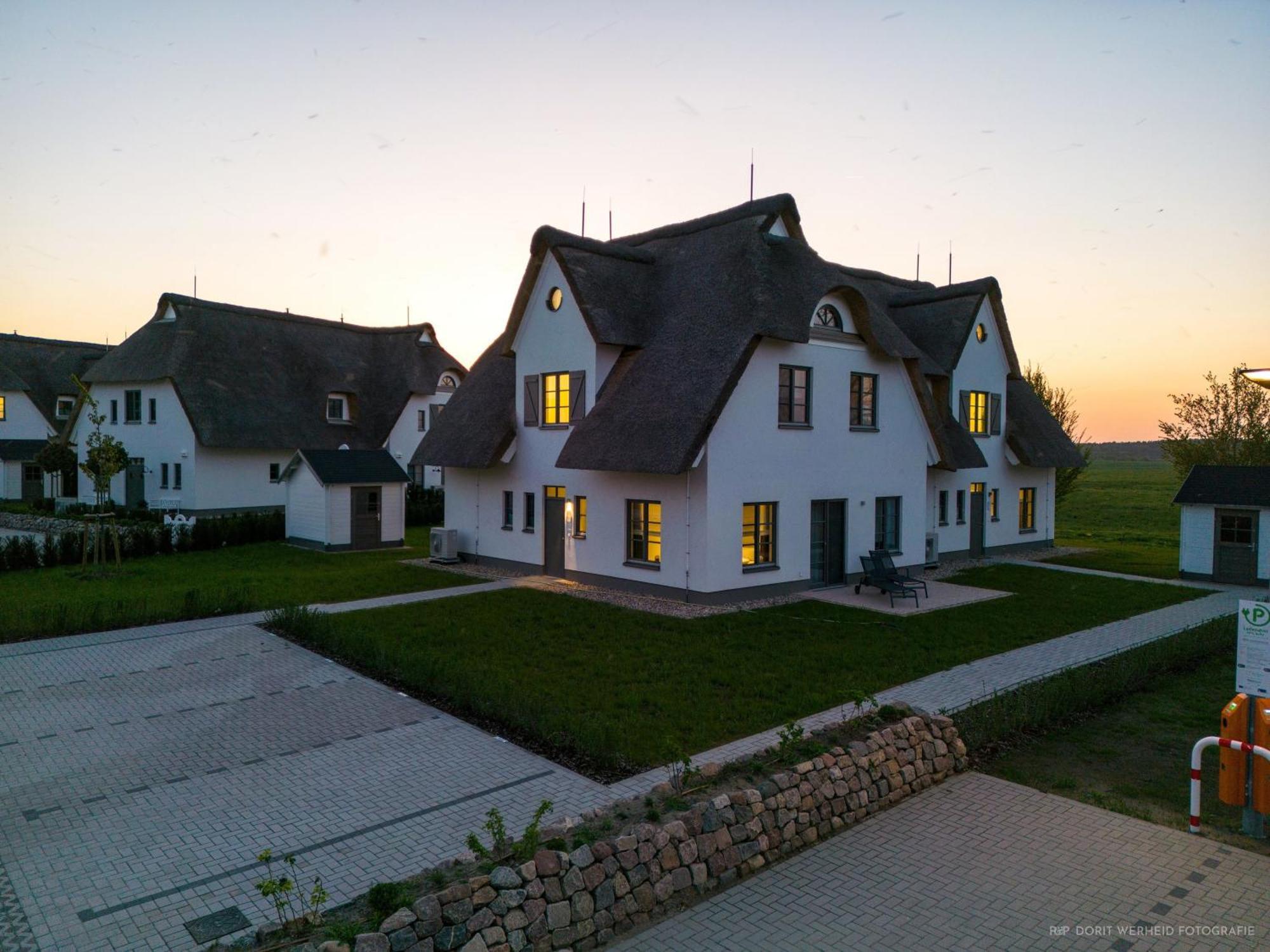 Vila Inseldomizil Stolpe - Urlaub Unter Reet Auf Usedom Stolpe auf Usedom Exteriér fotografie
