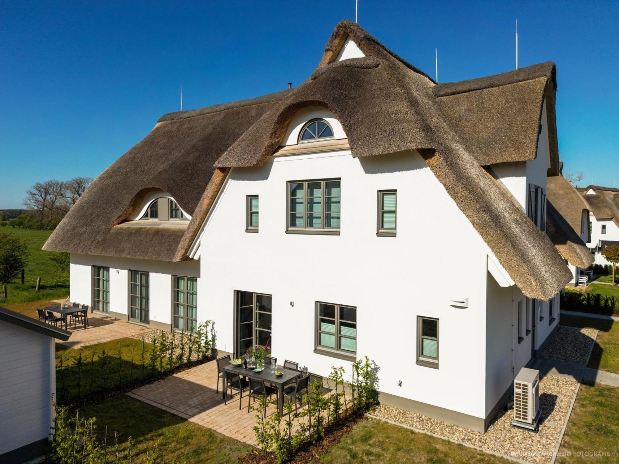 Vila Inseldomizil Stolpe - Urlaub Unter Reet Auf Usedom Stolpe auf Usedom Exteriér fotografie